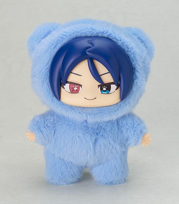 REBORN! Kigurumi Mascot Mukuro Rokudo wearing a soft blue costume with bear-like ears and distinctive red-and-blue eyes.