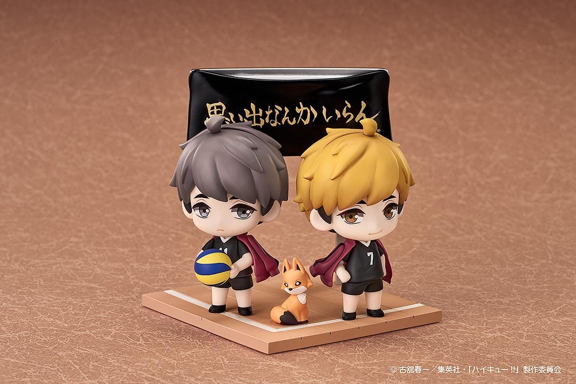 Haikyu!! Qset+ Atsumu Miya & Osamu Miya Figure Set