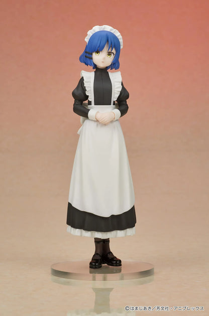 Bocchi the Rock DIGSTA Ryo Yamada figure wearing a black and white maid outfit