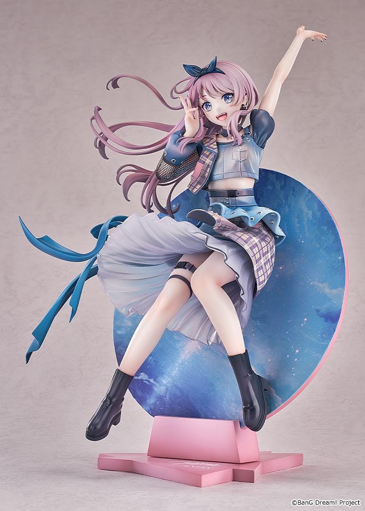 Anon Chihaya Zero Gravity Ver 1/7 scale figure BanG Dream MyGO anime figure floating pose pink hair dynamic display