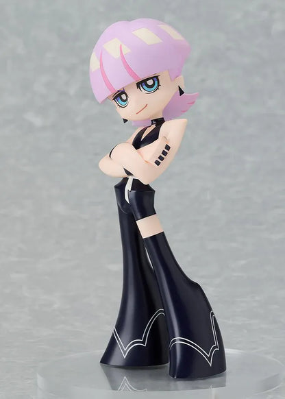 New PANTY & STOCKING with GARTERBELT POP UP PARADE Polyurethane Figure with pink hair, black outfit, crossed arms, and flared boots