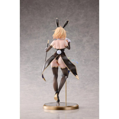 Nadare Takamine Illustration Sophia F. Shirring Magician Bunny Ver. 1/6 scale figure wearing a glossy black magician bunny outfit with a top hat and colorful ribbon effects