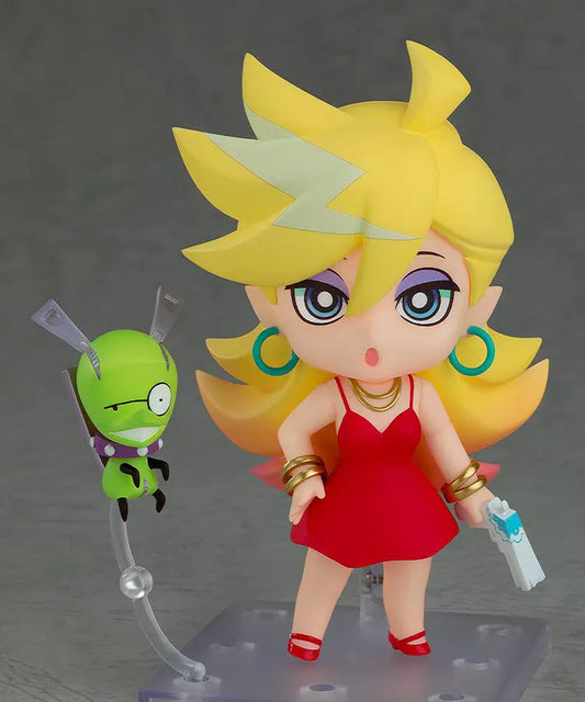 New Panty and Stocking with Garterbelt Nendoroid Panty New Version anime figure with Chuck accessory and red dress