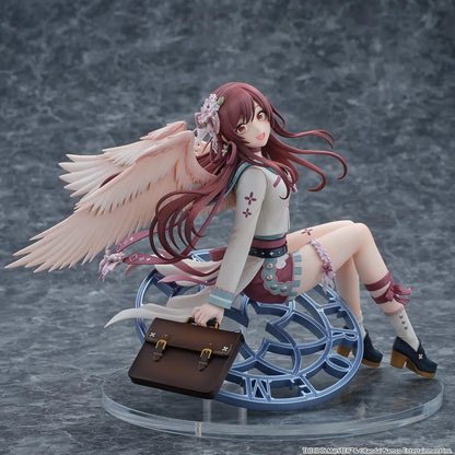 Amana Osaki Gardienne Tourmaline 1/6 scale figure with wings seated on clock base with handbag