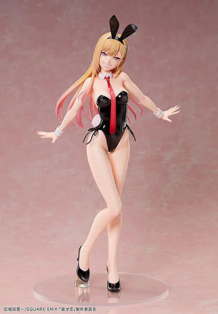 My Dress-Up Darling Marin Kitagawa Bare Leg Bunny Ver 1/4 scale figure in black bunny outfit with red tie, standing pose