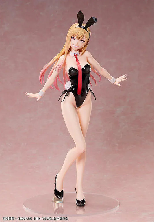 My Dress-Up Darling Marin Kitagawa Bare Leg Bunny Ver 1/4 scale figure in black bunny outfit with red tie, standing pose