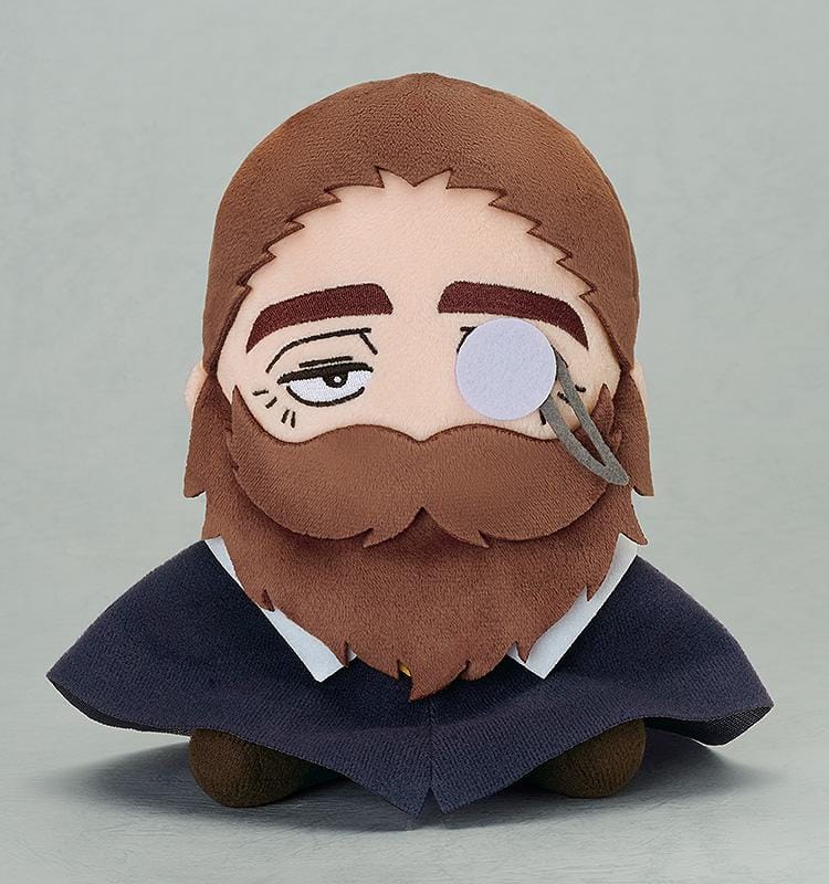 Denken plushie Frieren Beyond Journey’s End anime plush monocle beard collectible