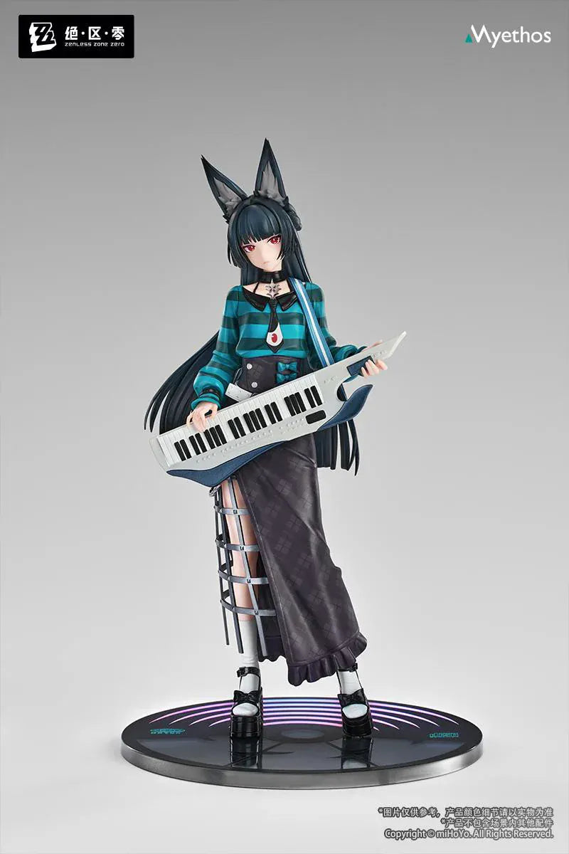 Hoshimi Miyabi Sparkling Wonderland 1/8 Scale Figure Zenless Zone Zero Gift+ anime figure with keytar