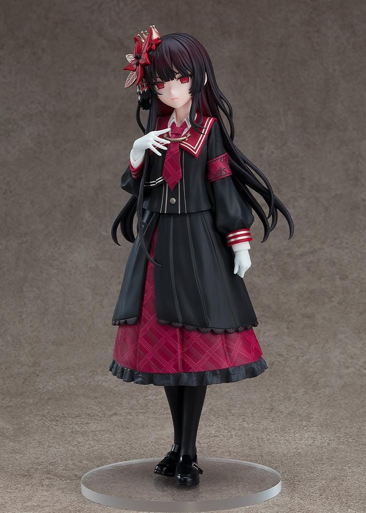 Magical Girl Witch Trials POP UP PARADE L Size Hiro Nikaido figure with flowing black hair and gothic-inspired outfit