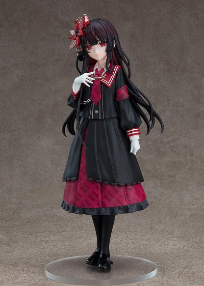 Magical Girl Witch Trials POP UP PARADE L Size Hiro Nikaido figure with flowing black hair and gothic-inspired outfit