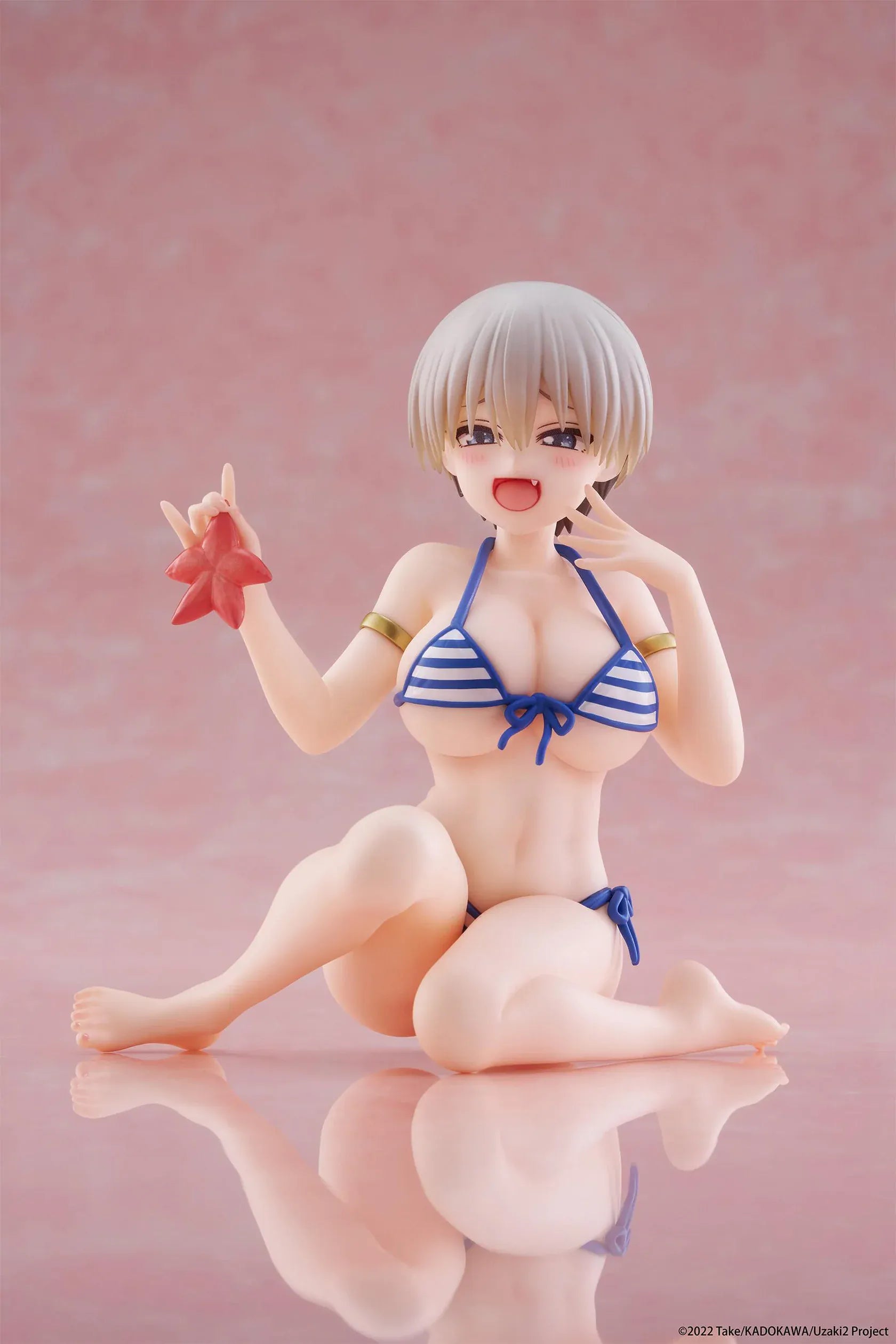 Hana Uzaki Swimwear Desktop Cute Figure Uzaki-chan Wants to Hang Out anime bikini figure with starfish