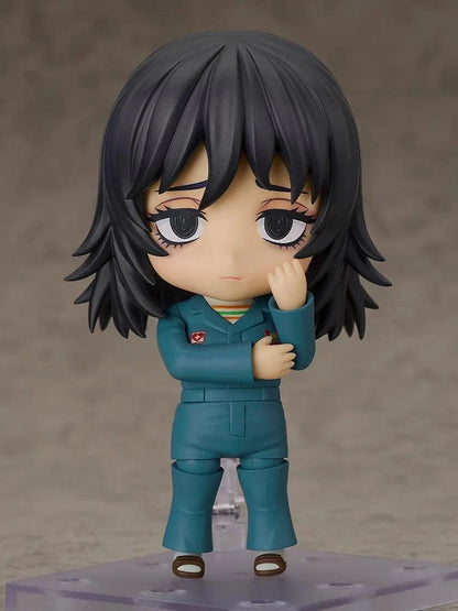 Mouthwashing Nendoroid No.2884 Anya in teal outfit with expressive thoughtful pose
