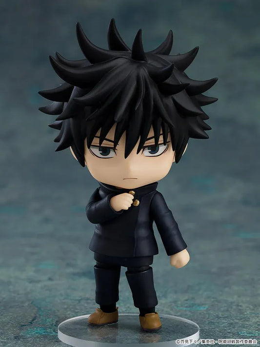 Megumi Fushiguro Nendoroid figure Jujutsu Kaisen rerelease anime collectible with black uniform