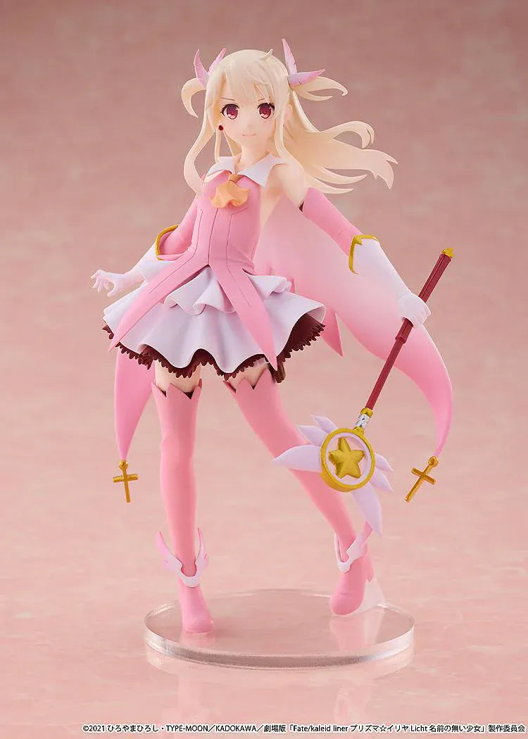 Fate kaleid liner Prisma Illya Licht The Nameless Girl CHILLfigg Set of 6 Figures featuring magical girl and school uniform designs