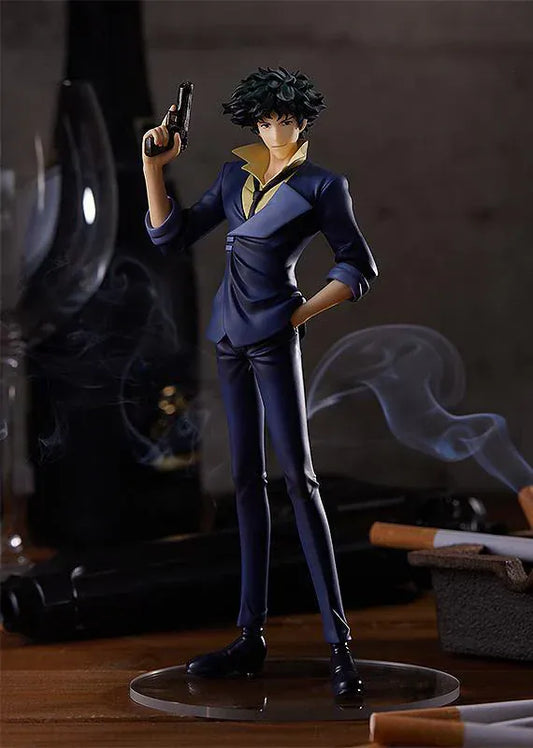 Cowboy Bebop Pop Up Parade Spike Spiegel reissue figure holding a gun