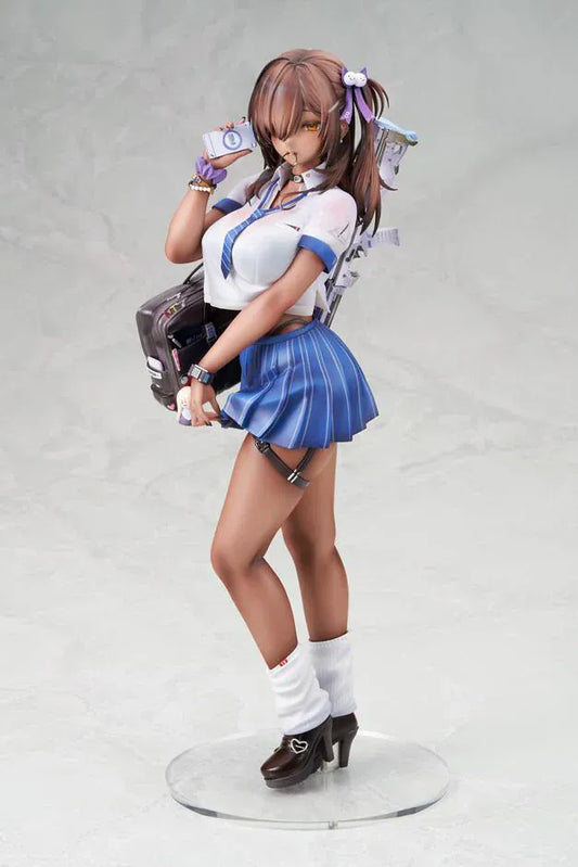 Goddess of Victory Nikke Naga 1/7 scale figure wearing school outfit with detailed accessories