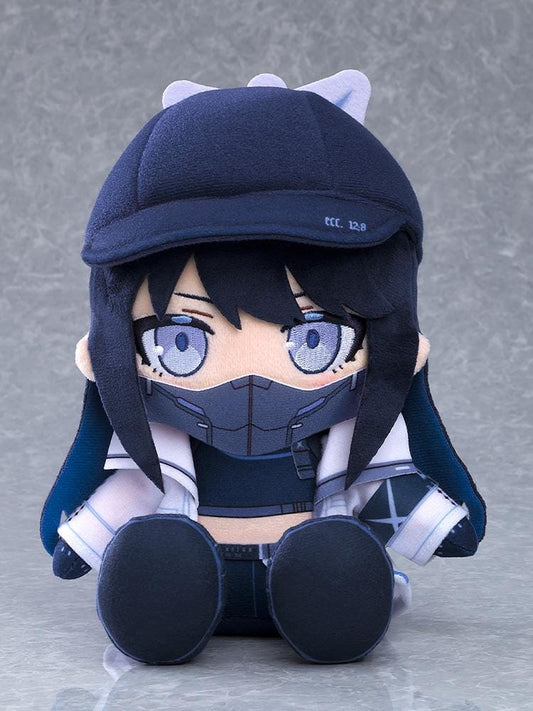 Blue Archive Chocopuni Plushie Saori soft plush figure wearing cap and tactical mask