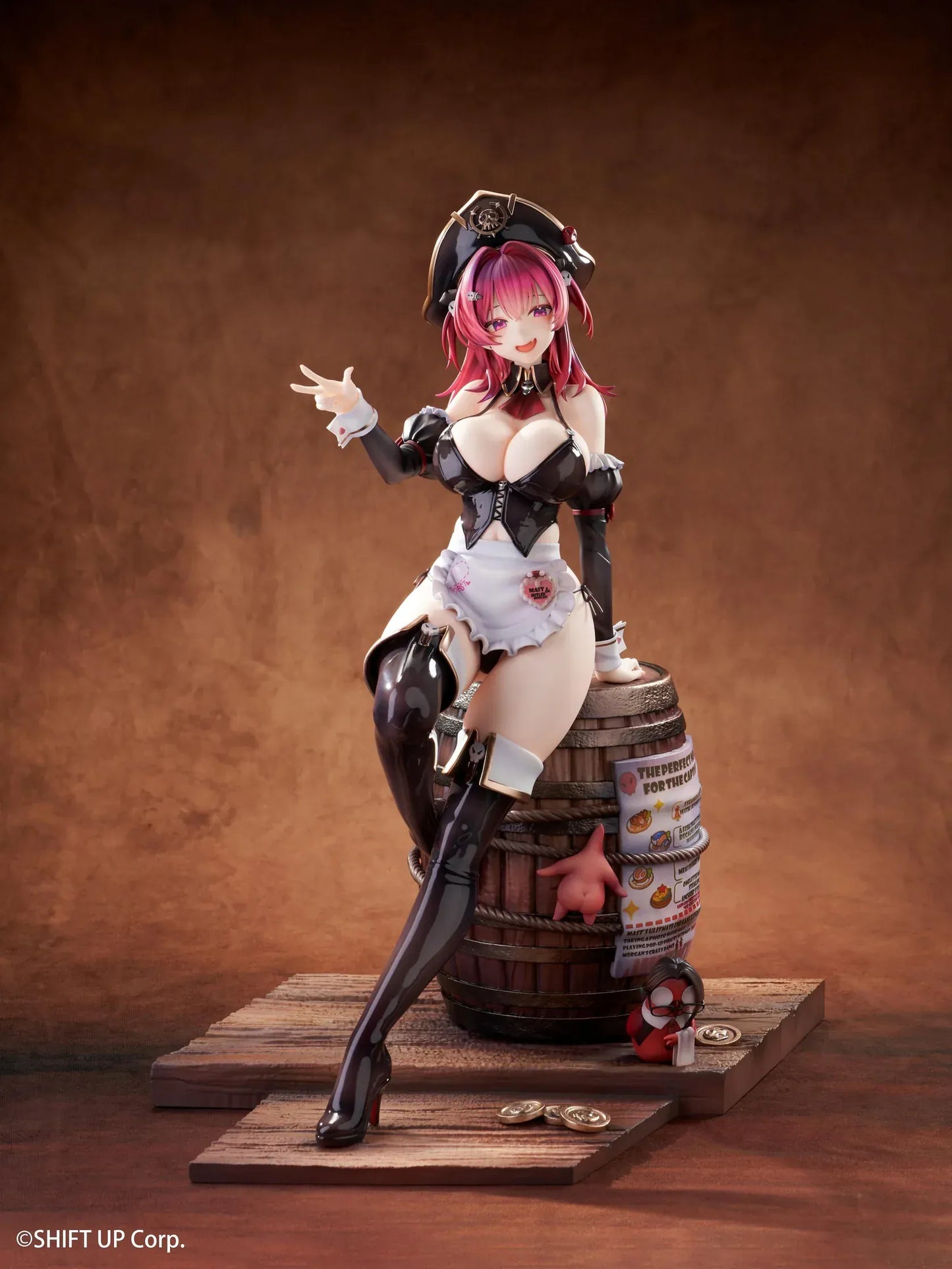 Goddess of Victory Nikke Mast Romantic Maid Deluxe Edition 1/4 scale figure with barrel base