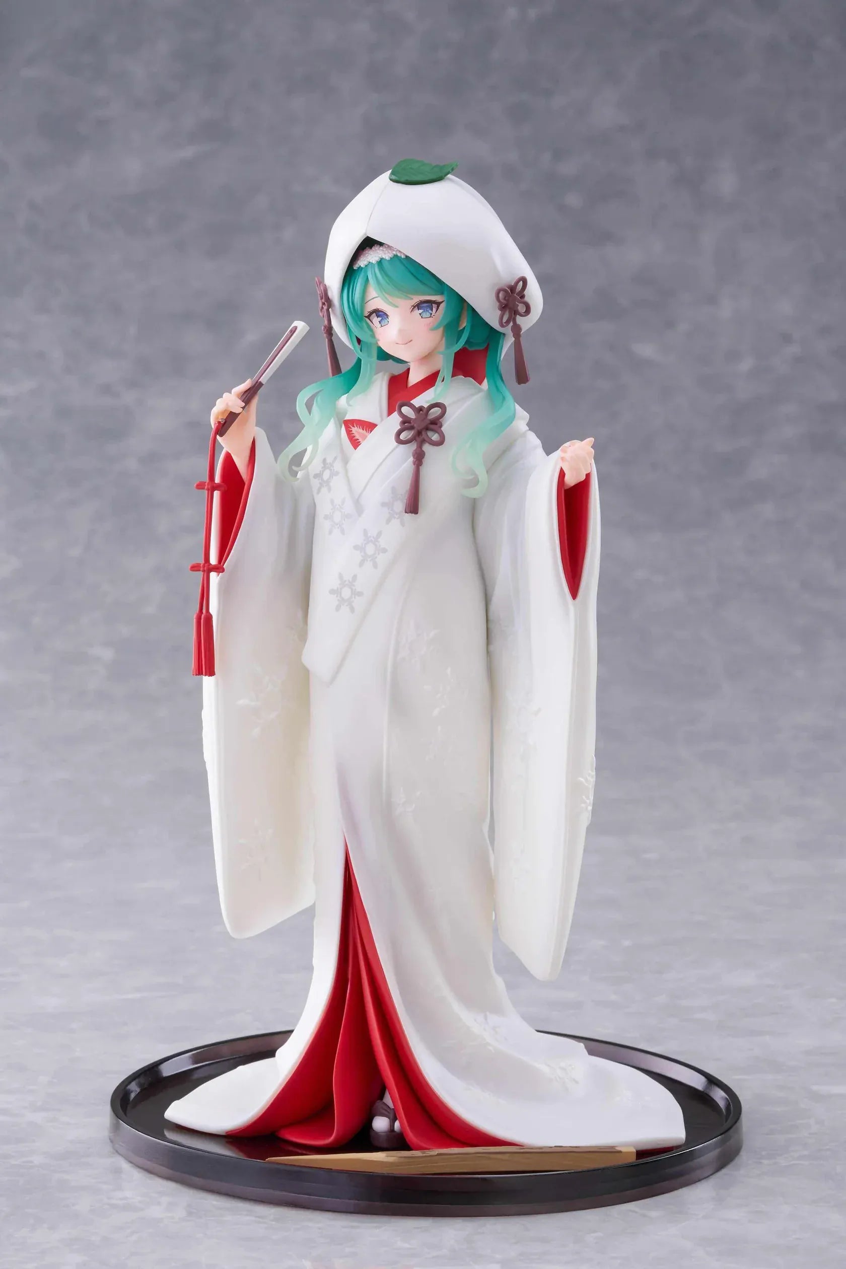 Snow Miku All Stars 2013 Ver. AMP+ Figure featuring Hatsune Miku in an elegant white and red kimono-style outfit