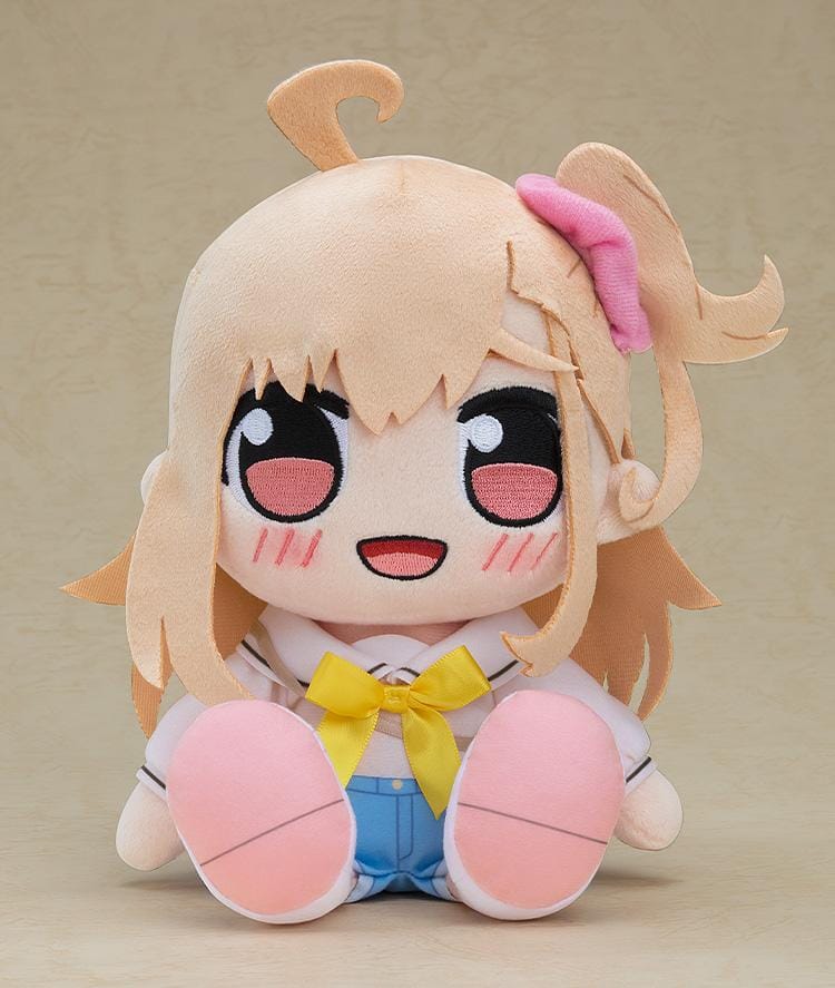 IKIZULIVE LOVELIVE BLUEBIRD Kuripan Plushie Polka Takahashi featuring Polka in a soft chibi-style seated plush design with blonde hair, bright eyes, yellow ribbon, and pastel outfit details.