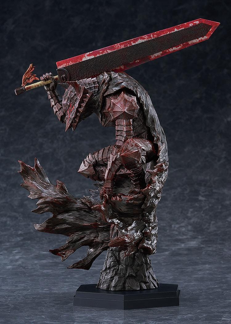 Berserk POP UP PARADE Guts Berserker Armor Bloody Paint Ver. L Size figure wielding the Dragon Slayer sword