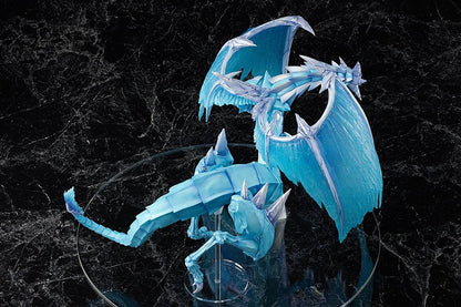 Yu-Gi-Oh Brionac Dragon of the Ice Barrier figure with translucent blue wings and icy armor