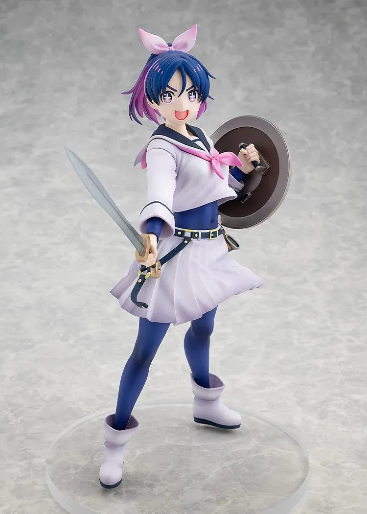 Aki Jougamine 1/7 scale figure Scum of the Brave anime sword shield pose