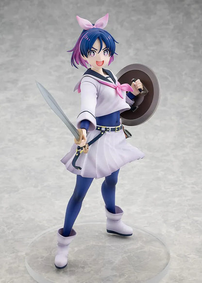 Aki Jougamine 1/7 scale figure Scum of the Brave anime sword shield pose