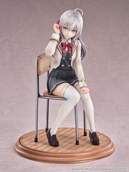 Alisa Mikhailovna Kujou 1/7 scale figure seated on chair from Alya Sometimes Hides Her Feelings in Russian