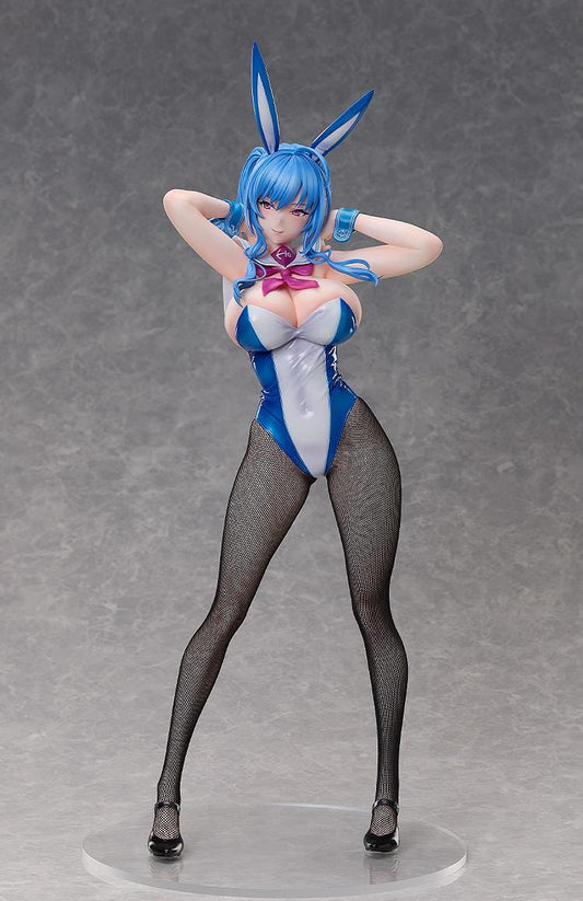 Azur Lane St. Louis Bunny Ver. 1/4 scale figure featuring glossy blue bunny outfit and fishnet stockings