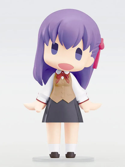 Fate/stay night HELLO! GOOD SMILE Sakura Matou chibi figure wearing her school uniform
