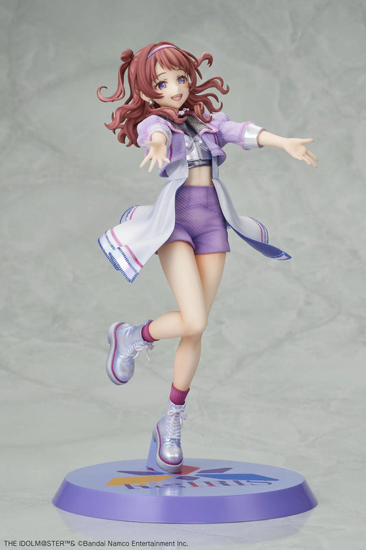Saki Hanami Re IRIS Version 1/7 scale figure The Idolmaster Gakuen anime collectible with pastel outfit and dynamic pose