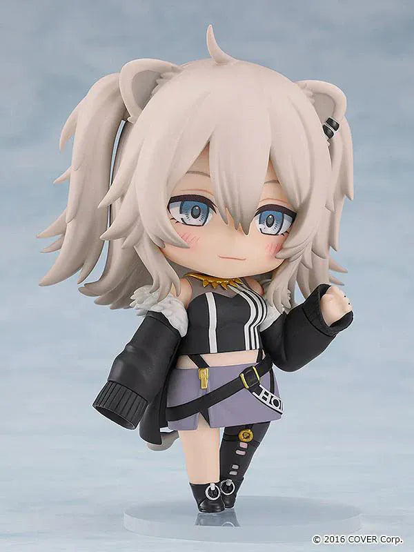 Hololive Nendoroid No.2114 Shishiro Botan re-run chibi figure in gamer outfit with fluffy twin-tail hair and black jacket
