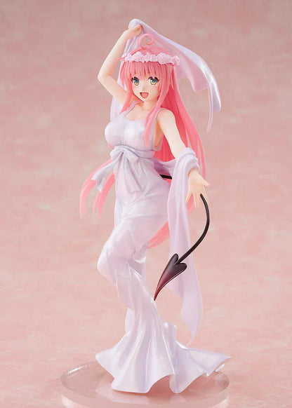 To Love-Ru Darkness 15th Anniversary Goddess Dress Ver. set of six figures in elegant white outfits
