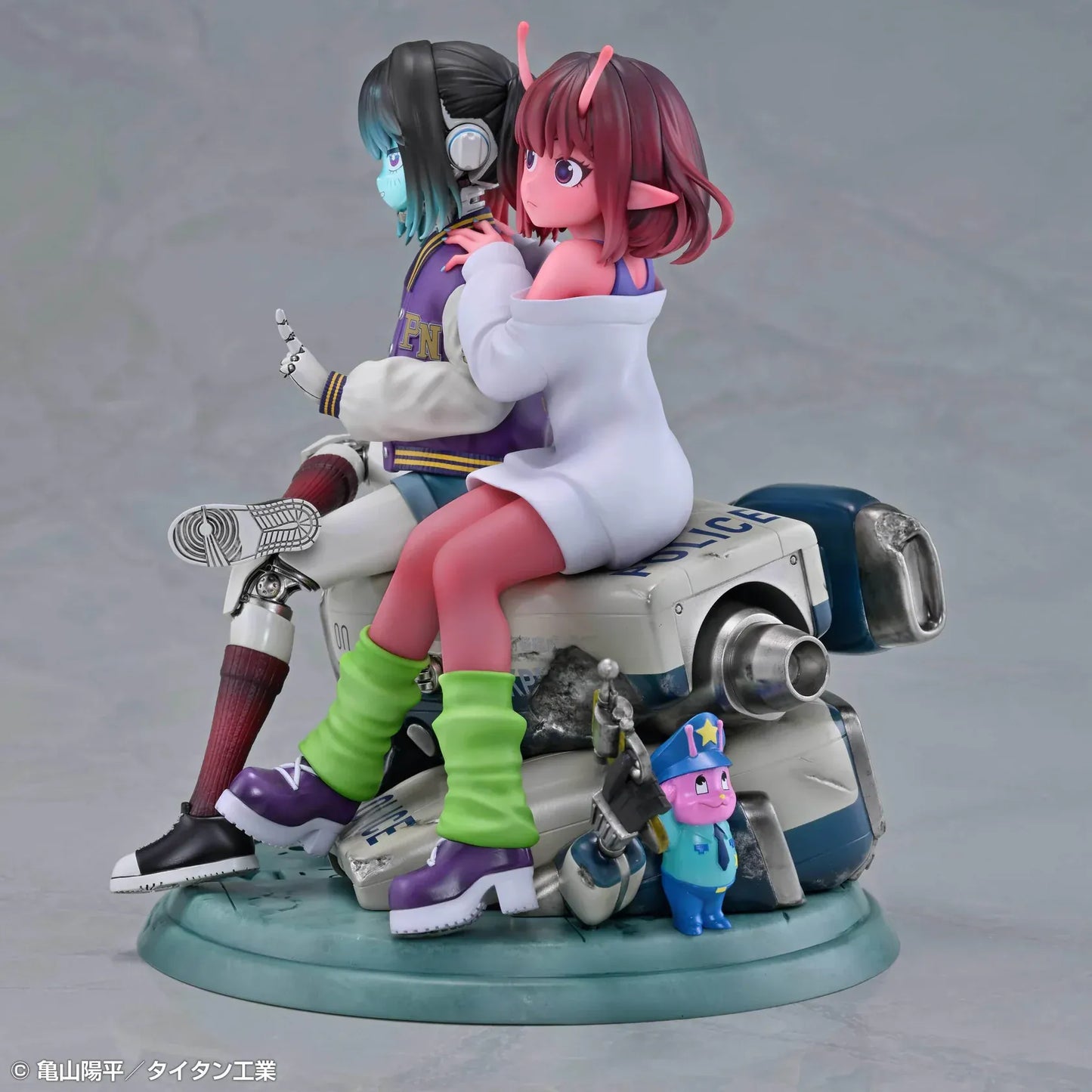 Milky Subway The Galactic Limited Express Chiharu & Makina Figure