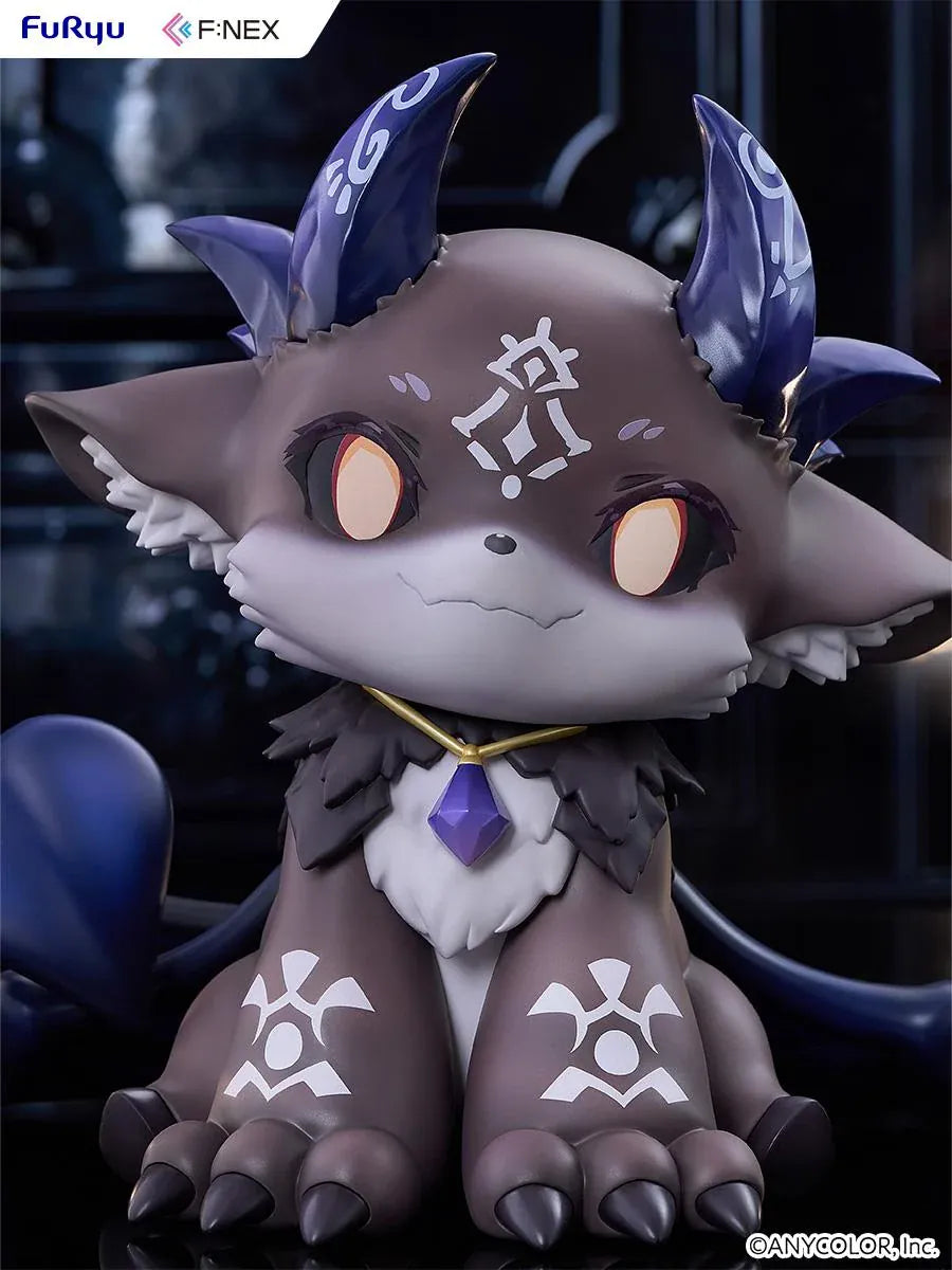 NIJISANJI fans, Debidebi Debiru enthusiasts, VTuber merchandise collectors, and anyone who loves oversized character figures with adorable supernatural-inspired designs.