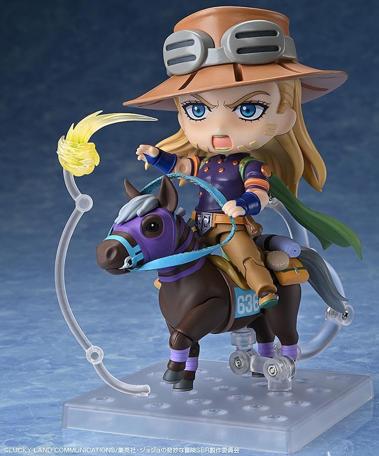 Gyro Zeppeli Nendoroid DX Steel Ball Run JoJo Bizarre Adventure figure with horse Good Smile Company collectible