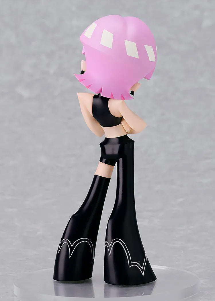 New PANTY & STOCKING with GARTERBELT POP UP PARADE Polyurethane Figure with pink hair, black outfit, crossed arms, and flared boots