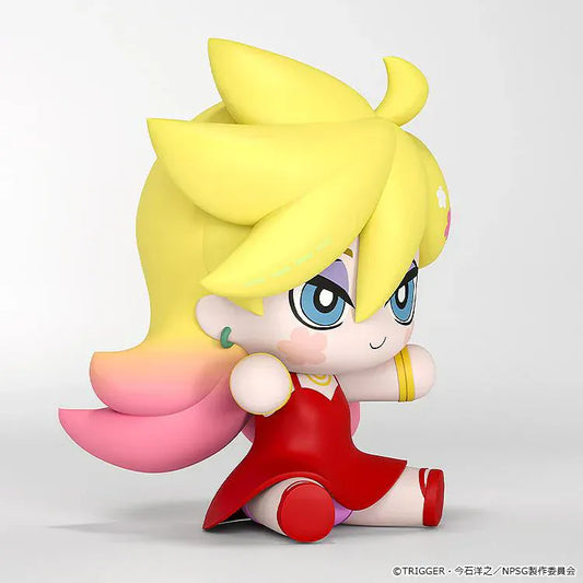 Panty & Stocking with Garterbelt Huggy Good Smile Panty chibi figure with blonde hair and red outfit
