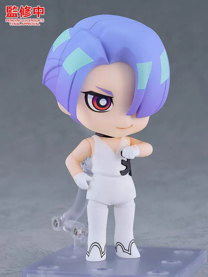 New PANTY & STOCKING with GARTERBELT Nendoroid Polyester figure with blue-purple hair and a white outfit.