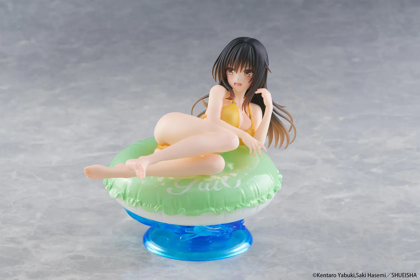 Yui Kotegawa Aqua Float Girls figure To Love Ru Darkness anime swimsuit figure with inflatable float base