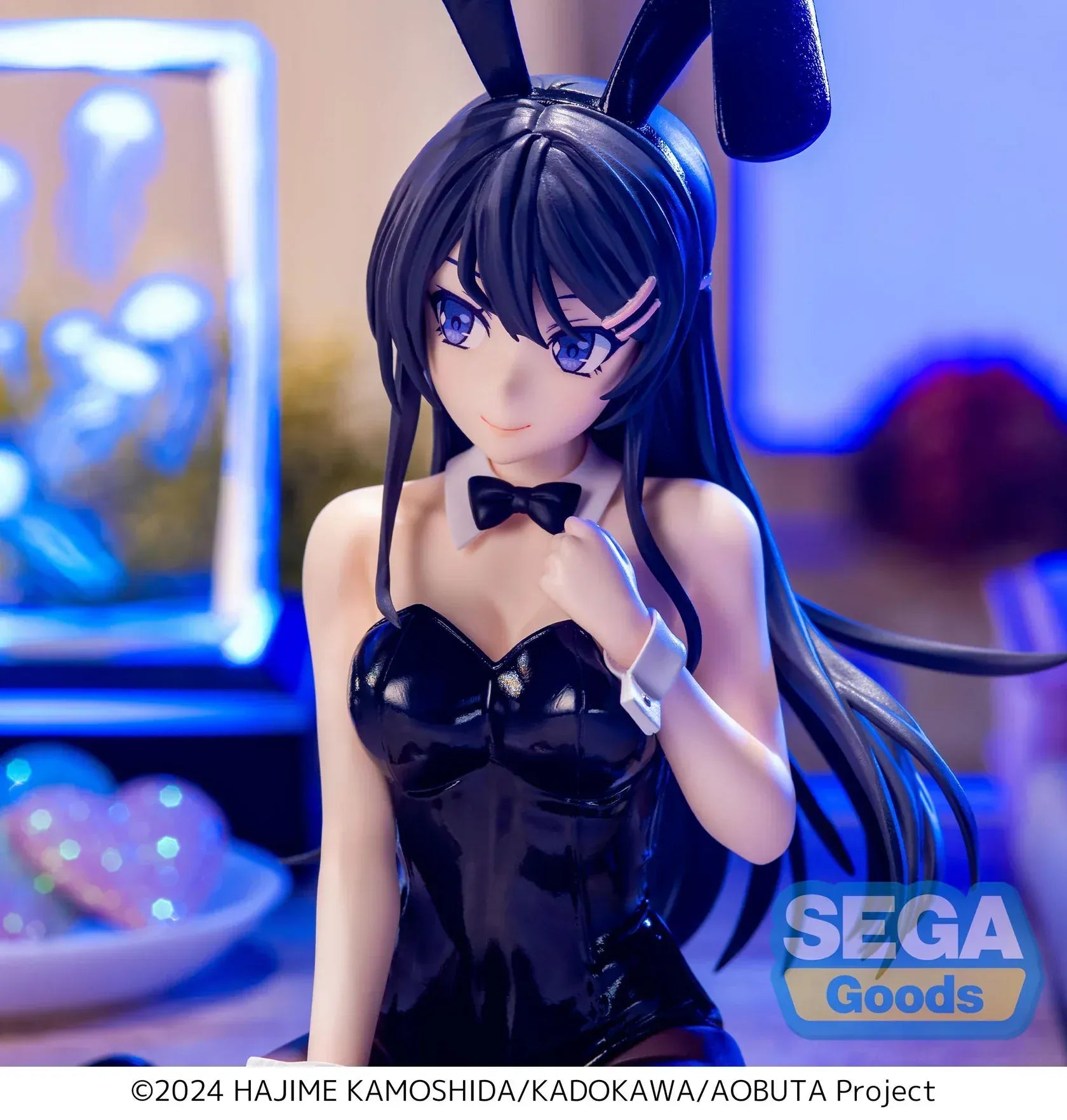 Mai Sakurajima Yumemirize bunny girl figure kneeling pose from Rascal Does Not Dream of Bunny Girl Senpai