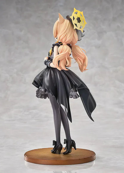 Blue Archive Mari Idol Memorial Lobby Ver 1/7 scale figure holding microphone in black dress