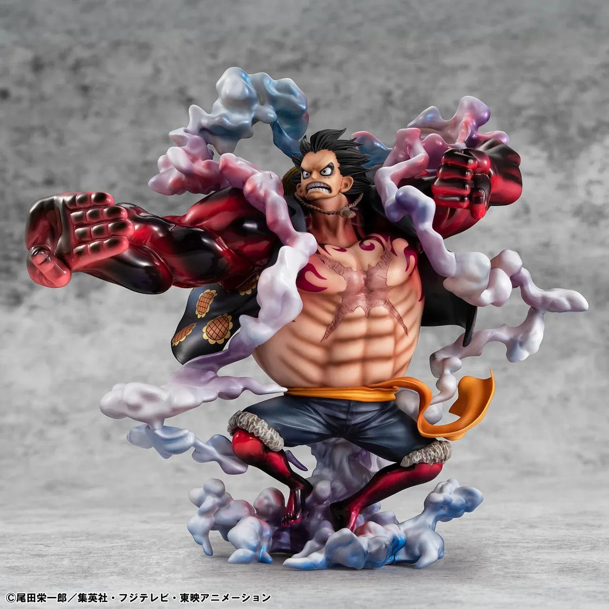 Portrait of Pirates One Piece SA-Maximum Monkey D. Luffy Gear4 Bounce-Man 10th Limited Ver. Figure