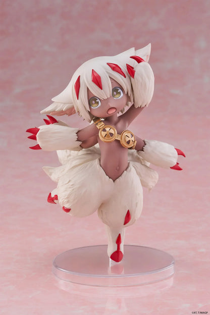 Made in Abyss: The Golden City of the Scorching Sun Faputa Coreful Figure (Re-issue) featuring Faputa in a dynamic pose with red markings and fluffy fur details.