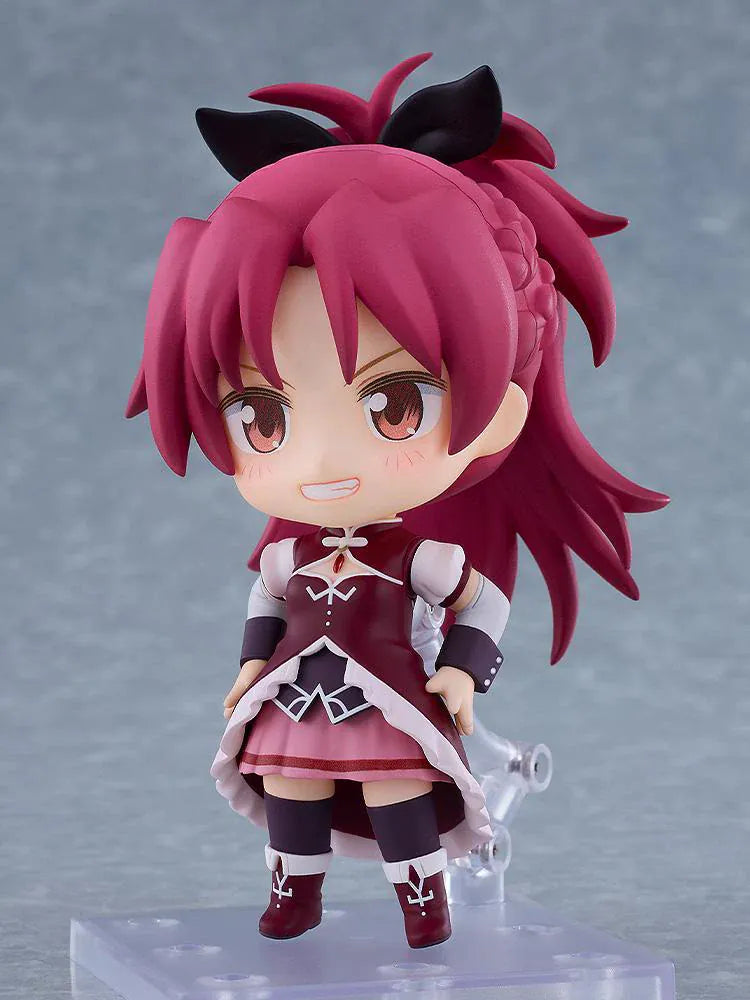 Nendoroid Kyoko Sakura Walpurgisnacht Rising version figure in red outfit from Madoka Magica movie