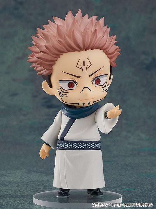Jujutsu Kaisen Nendoroid Sukuna rerelease anime figure with curse markings and traditional outfit