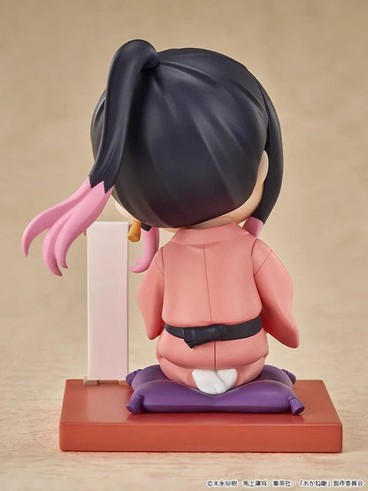 Akane-Banashi Mini Memory Akane Osaki First Performance Ver. Figure wearing a pink kimono in a seated rakugo performance pose