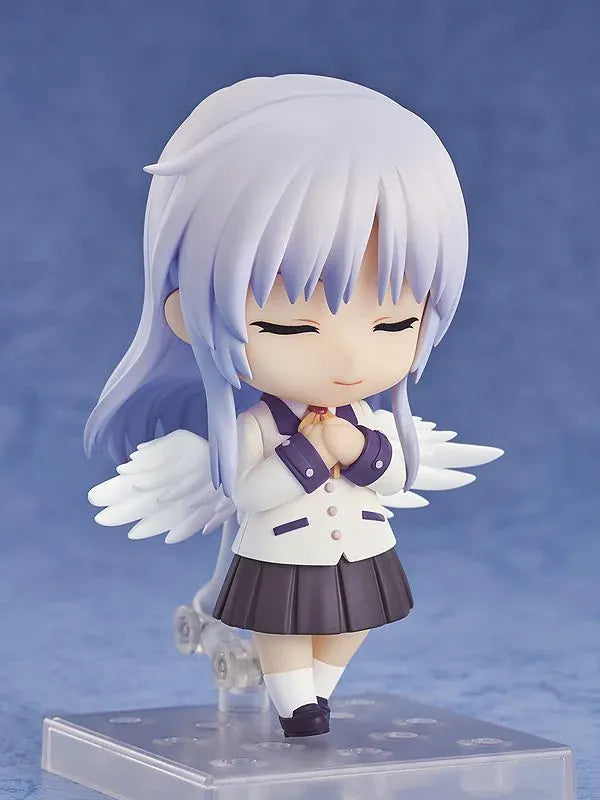 Angel Beats Nendoroid Kanade Tachibana Figure rerelease with angel wings and school uniform