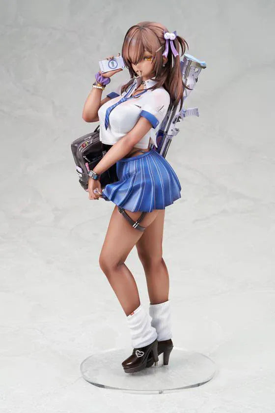 Goddess of Victory Nikke Naga 1/7 scale figure wearing school outfit with detailed accessories